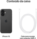 Apple iPhone 16 (256 GB) – Preto