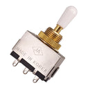 Tooyful Guitar Metal Closed 3 Way Pickup Selector Tone Switch Copper Knob for LP Electric Guitar Pickups Parts Swith Control
