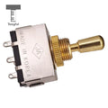 Tooyful Guitar Metal Closed 3 Way Pickup Selector Tone Switch Copper Knob for LP Electric Guitar Pickups Parts Swith Control