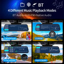 4K HD Car DVR Touch Screen Carplay & Android Auto Dash Cam Night Vision Video Recorder Driving Recorder
