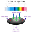 Alonefire SV77 10W 365nm UV Flashlight Ultraviolet Black Light Pet Moss Detector For Cat Dog Stains Bed Bug Moldy Food