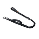 EXCELLENT ELITE SPANKER Short Dog Leash Tactical Dog Bungee Leash Training Jogging Pet Traction Rope Dual Handle Metal Buckle
