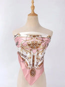 New Brand Print Headband Scarf Women Fashion 90*90cm Silk Satin Hijab Bandana Neckerhicef Sun Protection Shawl Wrap Headscarf