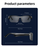 8K AI Smart Glasses With 100MP Camera Chat GPT Touch Sport Sunglasses Bluetooth Call Video Music Player ForMen Women 2025 New