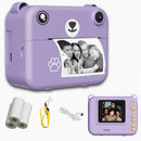 Kids Digital Camera Photography Instant Print Photo 1080P HD With Video Recorder Mini Thermal Printer Educational Birthday Gifts