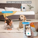 1080P wireless WIFI security camera home CCTV baby monitor full-color  night vision automatic tracking two-way audio ICSEE
