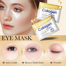 20pcs=10 Pairs SADOER Crystal Collagen Eye Mask Anti Dark Circles Remove Eyes Bags Moisturizing Eyes Patches Gel Masks Skin Care