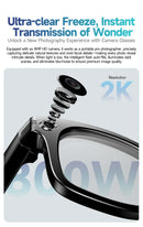 2026 New Upgrade Smart Glasees with Camera Video Recording AI Photo Recognition Bluetooth Call Translation Voice Sunglasses Man