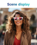 2026 New Upgrade Smart Glasees with Camera Video Recording AI Photo Recognition Bluetooth Call Translation Voice Sunglasses Man