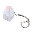 LED Keyboard Fidget Toys Keychain Keyboard Fidget Key Chain Decompression Toys Finger Button Clicker Stress Relief Gifts