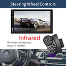 Hippcron Car Radio 1 Din Carplay Android Auto Multimedia Player HD 7‘’ Touch Screen FM AUX Input Bluetooth MirrorLink Universal
