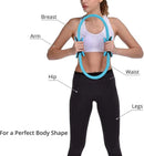 Pilates circle, yoga ring, yoga aid for slimming thighs and strengthening the waist, weight loss and slimming.