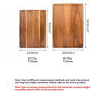 Wood Cutting Boards Wooden Charcuterie Board Double Sided Meat Vegetables Boards Pizza Bread Serving Board Kitchen Accessories