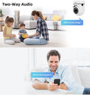 Bulb E27 Surveillance Camera Full Color Night Vision Automatic Human Tracking Zoom Indoor Security Monitor Wifi Miini IP Camera
