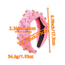 1/3pcs Fashion Valentine's Day Headbands Crystal Love Heart Hairband Headbands Headwear Girls Women Party Hair Accessories