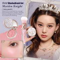 Flower Knows Strawberry Rococo Series Embossed Blush 5g Blush Powder Berry Mary Blusher Palette Makeup Profesional