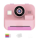 Educational Thermal Instant Print Camera With 32G Card, 1080P Children Mini Digital  Video Camera for Kids Learning  Development