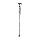 Lightweight Elderly Care Gift Aluminum Alloy Made Hiking Poles Non-slip Crutches Folding Trekking Stick Telescopic Walking Cane