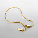 EManco Wire Chain Bracelet Fashion Trend New Personalized Men's White Gold Bracelet Non-Fading Color Wholesale Jewelry