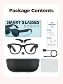 2026 4K HD AI Smart Glasses Chat GPT 800MP Camera Bluetooth Call 290mAh Battery 32GB Voice Assistant Control Smart Glasses 2026