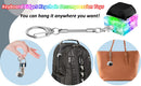 LED Keyboard Fidget Toys Keychain Keyboard Fidget Key Chain Decompression Toys Finger Button Clicker Stress Relief Gifts