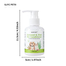 Oatmeal Aloe Pet Conditioner Smooths Prevents Tangling Moisturizing Formula Makes Coat Soft Shiny Long Lasting Fragrance
