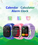 2025 New Smart Watch For Children HD Touch Screen Camera 18 Games Sleep Monitoring Alarm Clock Calculator Birthday Gift Boy Girl