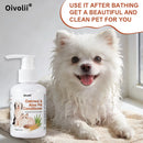 Oatmeal Aloe Pet Conditioner Smooths Prevents Tangling Moisturizing Formula Makes Coat Soft Shiny Long Lasting Fragrance