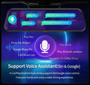 4K HD Car DVR Touch Screen Carplay & Android Auto Dash Cam Night Vision Video Recorder Driving Recorder