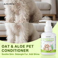 Oatmeal Aloe Pet Conditioner Smooths Prevents Tangling Moisturizing Formula Makes Coat Soft Shiny Long Lasting Fragrance