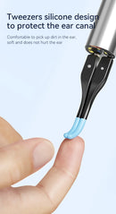 3 in 1 Wi-Fi Enabled Ear Pick Tweezers 12MP Camera Earwax Removal Tool with Rechargeable Battery Ear Cleaner with Tweezers Tools