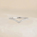 925 Sterling Silver 1.4mm Fashion Simplicity Full Zircon Stackable Plain Ring For Women Daily Party Personalized Fine Jewelry