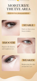 20pcs=10 Pairs SADOER Crystal Collagen Eye Mask Anti Dark Circles Remove Eyes Bags Moisturizing Eyes Patches Gel Masks Skin Care