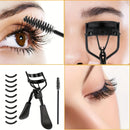 11/16PCS Eyelash Curler with 10pcs Replacement Pads Women Professional Eyelashes Curling Tweezers Clips Lasting Eye Makeup Tools
