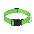 Reflective Dog Collar Strap with Adjustable Safety Nylon Pet Collar Pet Traction Rope Suitable for Small and Medium-Sized Pets