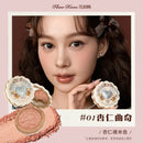 Flower Knows Strawberry Rococo Series Embossed Blush 5g Blush Powder Berry Mary Blusher Palette Makeup Profesional