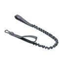 EXCELLENT ELITE SPANKER Short Dog Leash Tactical Dog Bungee Leash Training Jogging Pet Traction Rope Dual Handle Metal Buckle
