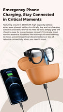 2026 4K HD AI Smart Glasses Chat GPT 800MP Camera Bluetooth Call 290mAh Battery 32GB Voice Assistant Control Smart Glasses 2026