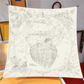 Brand Design Twill Print Silk Scarf Women Luxury Hairband Neckerchief Shawls Bandanna Headband Foulard Ribbon Square Scarves