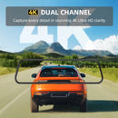 4K HD Car DVR Touch Screen Carplay & Android Auto Dash Cam Night Vision Video Recorder Driving Recorder