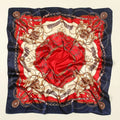 New Brand Print Headband Scarf Women Fashion 90*90cm Silk Satin Hijab Bandana Neckerhicef Sun Protection Shawl Wrap Headscarf