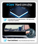 4K HD Car DVR Touch Screen Carplay & Android Auto Dash Cam Night Vision Video Recorder Driving Recorder