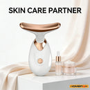 Micro-Current EMS Face Lifting Massager, Portable with Ions Boost for Instant Firming, Wrinkle Smoothing & Jawline Sculpting