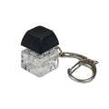 LED Keyboard Fidget Toys Keychain Keyboard Fidget Key Chain Decompression Toys Finger Button Clicker Stress Relief Gifts