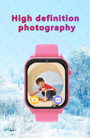 2025 New Smart Watch For Children HD Touch Screen Camera 18 Games Sleep Monitoring Alarm Clock Calculator Birthday Gift Boy Girl