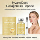 Deep Collagen Silk Peptide Intensive Ampoule Hydrating & Softening Face Serum, Smooths Visible Lines Boosts Glow Skincare 50ml