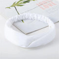 Women Headband Bohemian Elastic Hair Bands Soft Solid Color Girls Hairband Hair Accessories Twisted Knotted Headwrap