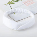 Women Headband Bohemian Elastic Hair Bands Soft Solid Color Girls Hairband Hair Accessories Twisted Knotted Headwrap