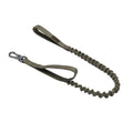 EXCELLENT ELITE SPANKER Short Dog Leash Tactical Dog Bungee Leash Training Jogging Pet Traction Rope Dual Handle Metal Buckle