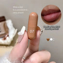‌10 Colors Brown Toned Capsule Lipstick Set Smooth Matte Velvet‌ Lasting Mini Lip Balm Smudge Proof High Pigment Lips Makeup Kit